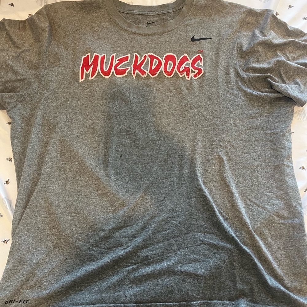 Men’s Vintage MILB Batavia Muckdogs Nike Dri Fit #19 Shirt Size XL